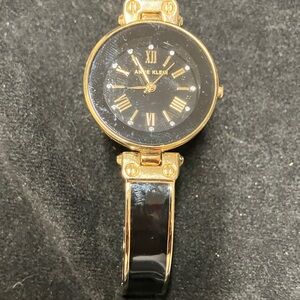 Anne Klein Gold and Black Timepiece
